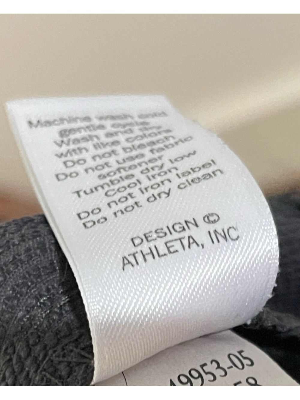 Akira Sleek Charcoal Zip Pocket Active Pants, Size 14 - Picture 12 of 12